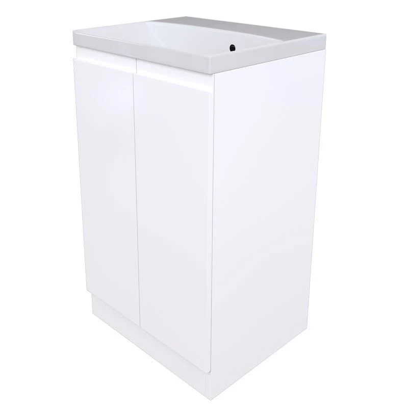 Calypso Veneto Two Door Floor Standing Vanity Unit - Pearl - 4921 3 Calypso Veneto Two Door Floor Standing Vanity Unit - Pearl - 4921