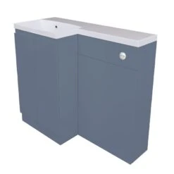 Calypso Veneto Two Door LH Combi Vanity Unit Set - Lagoon Mist - 6952VNLM