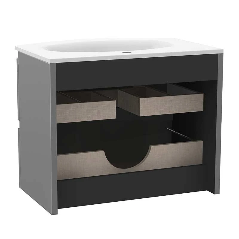 Calypso Levanto Wall Hung Vanity Unit - Moonstone - 7810.59 4 Calypso Levanto Wall Hung Vanity Unit - Moonstone - 7810.59 - Image 2