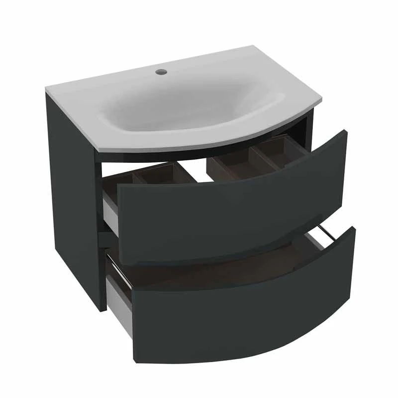 Calypso Levanto Wall Hung Vanity Unit - Ember Gloss - 7810.76 5 Calypso Levanto Wall Hung Vanity Unit - Ember Gloss - 7810.76 - Image 3