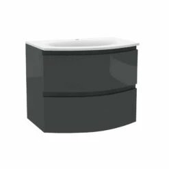 Calypso Levanto Wall Hung Vanity Unit - Ember Gloss - 7810.76