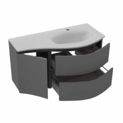 Calypso Levanto RH Wing Wall Hung Vanity Unit - Moonstone - 7879.59 8 Calypso Levanto RH Wing Wall Hung Vanity Unit - Moonstone - 7879.59 -Bliss Bath Shop c a calypso 7879.59 2