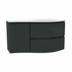 Calypso Levanto RH Wing Wall Hung Vanity Unit - Graphite - 7879.64