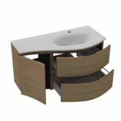 Calypso Levanto RH Wing Wall Hung Vanity Unit - Tortona Oak - 7879.72 7 Calypso Levanto RH Wing Wall Hung Vanity Unit - Tortona Oak - 7879.72 -Bliss Bath Shop c a calypso 7879.72 2