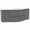 Calypso Levanto Double Wing Wall Hung Vanity Unit - Moonstone - 7880.59 -Bliss Bath Shop c a calypso 7880.59
