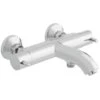Vado Celsius Exposed Thermostatic Bath Shower Mixer Wall Mounted Without Shower Kit - Chrome - CEL-123T-C/P 2 Vado Celsius Exposed Thermostatic Bath Shower Mixer Wall Mounted Without Shower Kit - Chrome - CEL-123T-C/P -Bliss Bath Shop c e cel 123t