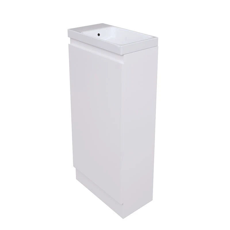 Calypso Veneto One Door Floor Standing Vanity Unit - Pearl - 4920 3 Calypso Veneto One Door Floor Standing Vanity Unit - Pearl - 4920