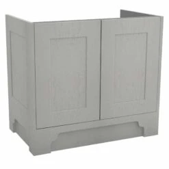 Calypso Chelworth 800 Floor Standing Vanity Unit - Contour Grey - 4863