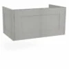 Calypso Chelworth 800 Wall Hung Vanity Unit - Contour Grey - 4861 -Bliss Bath Shop chelworth800 whunitclaygrey.3r0s5x