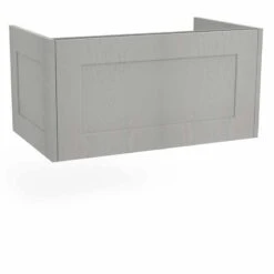 Calypso Chelworth 800 Wall Hung Vanity Unit - Contour Grey - 4861