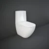 RAK Ceramics Des Rimless Close Coupled Back To Wall WC Pan With Hidden Fixations - Alpine White - DESWC1146AWHA -Bliss Bath Shop d e deswc1146awha
