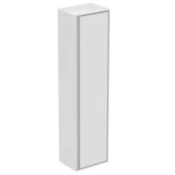 Ideal Standard Connect Air 400mm Half Column Unit 1 Door - Gloss White/Matt White - E0834B2