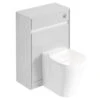 Ideal Standard Connect Air 600mm WC Unit And Concealed Cistern - Light Brown Wood/Matt Light Brown - E1149UK -Bliss Bath Shop e1149uk