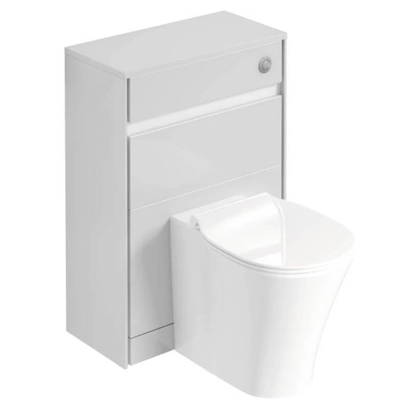 Ideal Standard Connect Air 600mm WC Unit And Concealed Cistern - Light Brown Wood/Matt Light Brown - E1149UK 3 Ideal Standard Connect Air 600mm WC Unit And Concealed Cistern - Light Brown Wood/Matt Light Brown - E1149UK