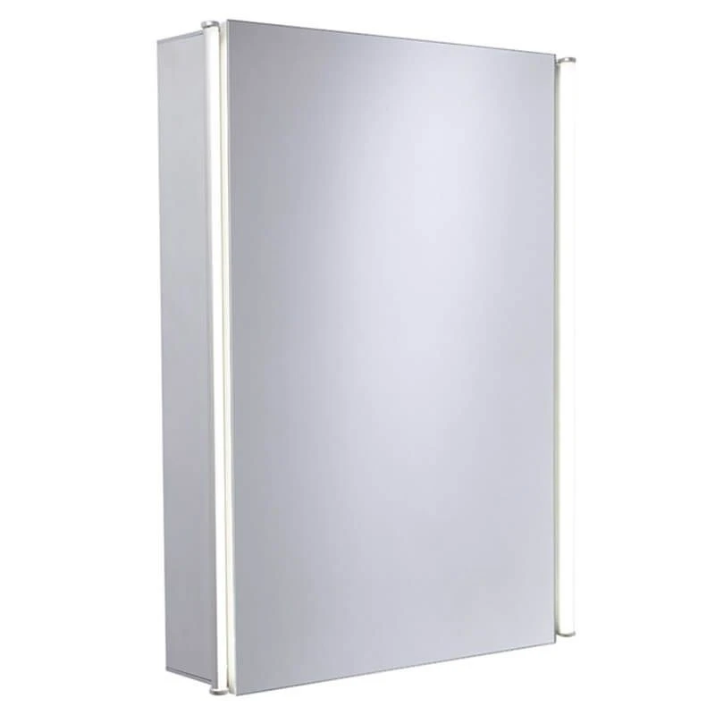 Essential Sleek Mirrored Bathroom Cabinet Single Door - 650 X 440mm - EM005 3 Essential Sleek Mirrored Bathroom Cabinet Single Door - 650 X 440mm - EM005