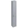 Burlington 300mm Two Door Tall Base Unit - Grey - F3TG -Bliss Bath Shop f3tg