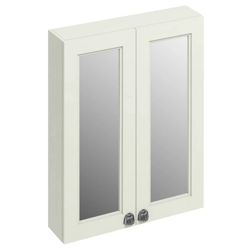 Burlington 600mm Two Door Mirror Cabinet - Sand - F6MS 3 Burlington 600mm Two Door Mirror Cabinet - Sand - F6MS