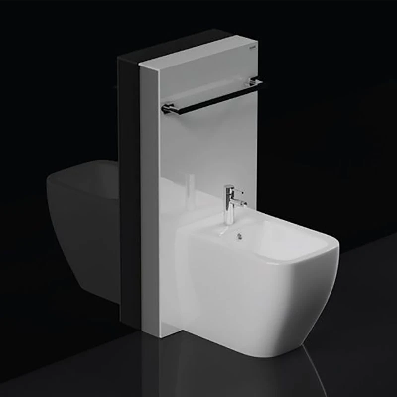 RAK Ceramics Obelisk Cabinet Cistern For Back To Wall Bidet In White - FS12RAKCAB01 3 RAK Ceramics Obelisk Cabinet Cistern For Back To Wall Bidet In White - FS12RAKCAB01