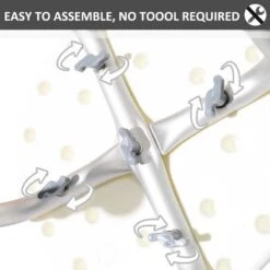 HOMCOM Adjustable Non-Slip Shower And Bath Stool For Elderly - Cream White - 72-0011 -Bliss Bath Shop h o 72 0011 homcom adjustable non slip bath seat assembly