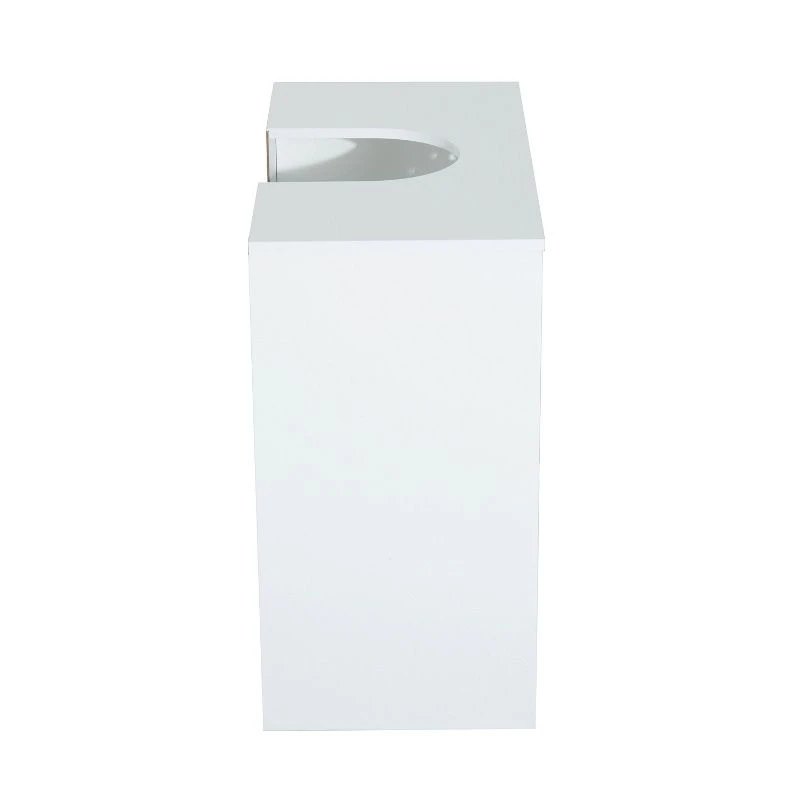 HOMCOM Bathroom Under Sink Wooden Storage Cabinet Vanity Unit With 2 Doors - White - 834-116 8 HOMCOM Bathroom Under Sink Wooden Storage Cabinet Vanity Unit With 2 Doors - White - 834-116 - Image 6