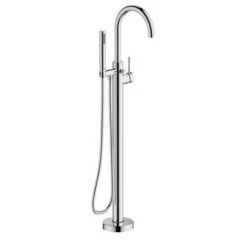 Britton Hoxton Floorstanding Bath Shower Mixer - Chrome - HOX.009CP