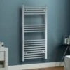 Towelrads Independent Straight Heated Towel Rail 1600x600mm - Chrome - 130053 -Bliss Bath Shop independent chrome 10