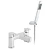 Vado Life 2 Hole Bath Shower Mixer Deck Mounted With Shower Kit - Chrome - LIF-130+K-C/P 1 Vado Life 2 Hole Bath Shower Mixer Deck Mounted With Shower Kit - Chrome - LIF-130+K-C/P -Bliss Bath Shop l i lif 130 k