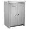 Tavistock Lansdown 550mm Freestanding Unit - Pebble Grey LAN550B.PG -Bliss Bath Shop lan550b.pg