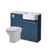 Tavistock Match 1000mm Vanity Unit For Right Hand Basin - Oxford Blue - MATROB 2 Tavistock Match 1000mm Vanity Unit For Right Hand Basin - Oxford Blue - MATROB -Bliss Bath Shop m a matrob