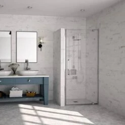 Merlyn 10 Series Pivot Shower Door 1000mm - M101231C -Bliss Bath Shop m e merlyn 10 pivot shower door 3