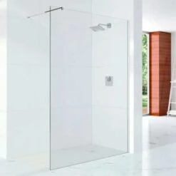 Merlyn 10 Series Shower Wall Including Wall Profile & Stabilising Bar 1000mm - S10SW1000H
