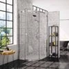 Merlyn 10 Series 1 Door Quadrant Shower Enclosure Left Hand With Tray 800mm - MS103211CL