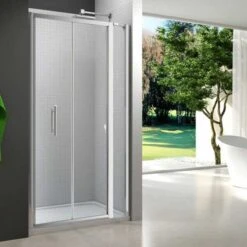 Merlyn 6 Series Bifold And Inline Panel - 760/800mm Shower Door 930-1005mm - M67211P2H