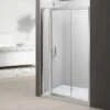 Merlyn 6 Series Sliding Shower Door And Inline Panel - 1500mm Shower Door 1640-1715mm - M68261P2H -Bliss Bath Shop m e merlyn 6 series sliding inline shower door m6