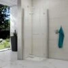 Merlyn 8 Series Double Folding Showerwall 760 X 760mm - M86101H 1 Merlyn 8 Series Double Folding Showerwall 760 X 760mm - M86101H -Bliss Bath Shop m e merlyn 8 double folding showerwall m86