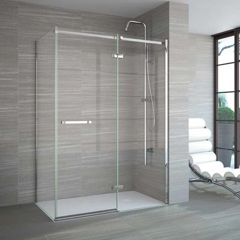 Merlyn 8 Series Frameless Hinge & Inline Shower Door 1200+mm - A0611TF 5 Merlyn 8 Series Frameless Hinge & Inline Shower Door 1200+mm - A0611TF - Image 3