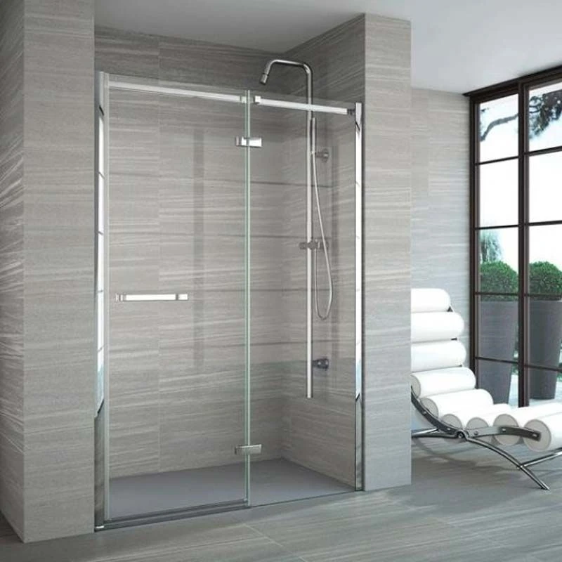 Merlyn 8 Series Frameless Hinge & Inline Recess Shower Door With Tray 900mm - A0611X0B 3 Merlyn 8 Series Frameless Hinge & Inline Recess Shower Door With Tray 900mm - A0611X0B