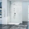Merlyn 8 Series Curved Shower Wall 900mm - S8CURV900 -Bliss Bath Shop m e merlyn 8 series curved shower wall s8curv