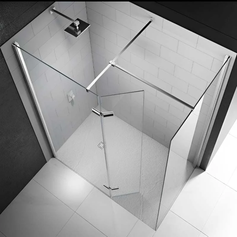 Merlyn 8 Series Walk In Shower Enclosure With Hinged Swivel Panel 1500 X 900mm - M8SWS600H 4 Merlyn 8 Series Walk In Shower Enclosure With Hinged Swivel Panel 1500 X 900mm - M8SWS600H - Image 2