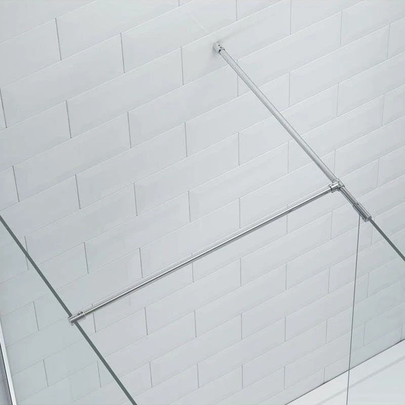 Merlyn Ionic Round Support Arm T Piece Bracket - Chrome - A04S0010 3 Merlyn Ionic Round Support Arm T Piece Bracket - Chrome - A04S0010