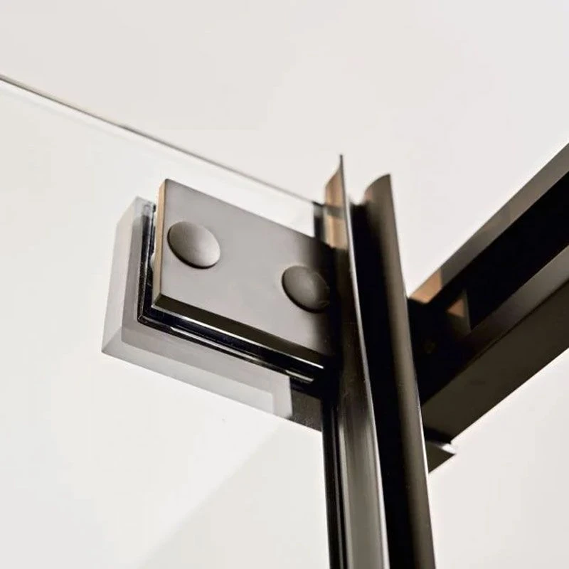 Merlyn Black Sliding Shower Door 1500mm - BLKFSL1500H 4 Merlyn Black Sliding Shower Door 1500mm - BLKFSL1500H - Image 2