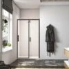 Merlyn Black Sliding Shower Door 1200mm With MStone Tray - BLKBFSL1200H 2 Merlyn Black Sliding Shower Door 1200mm With MStone Tray - BLKBFSL1200H -Bliss Bath Shop m e merlyn sliding door 1