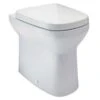 Britton My Home Back To Wall Pan - White - MYBTWTW -Bliss Bath Shop m y mybtwtw