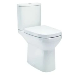 Britton My Home Open Back Close Coupled Pan - White - MYCCTW