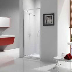 Merlyn Ionic Express Pivot Shower Door 800mm Wide - 6mm Glass - A0306D0