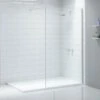 Merlyn Ionic Showerwall Wetroom Glass Panel 400mm A0409K0 -Bliss Bath Shop merlyn a0409k0