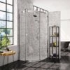 Merlyn 10 Series 1 Door Quadrant Shower Enclosure Left Hand 900mm - M103221CL 2 Merlyn 10 Series 1 Door Quadrant Shower Enclosure Left Hand 900mm - M103221CL -Bliss Bath Shop merlyn m103221cl