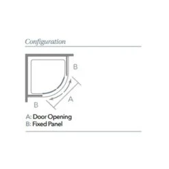 Merlyn 8 Series 2 Door Quadrant Shower Enclosure 800mm - M83211 5 Merlyn 8 Series 2 Door Quadrant Shower Enclosure 800mm - M83211 -Bliss Bath Shop merlyn m83211 configuration