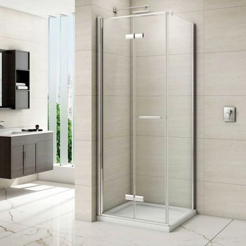 Merlyn 8 Series Frameless Hinged Bifold Shower Door 1000mm - M87231 4 Merlyn 8 Series Frameless Hinged Bifold Shower Door 1000mm - M87231 - Image 2