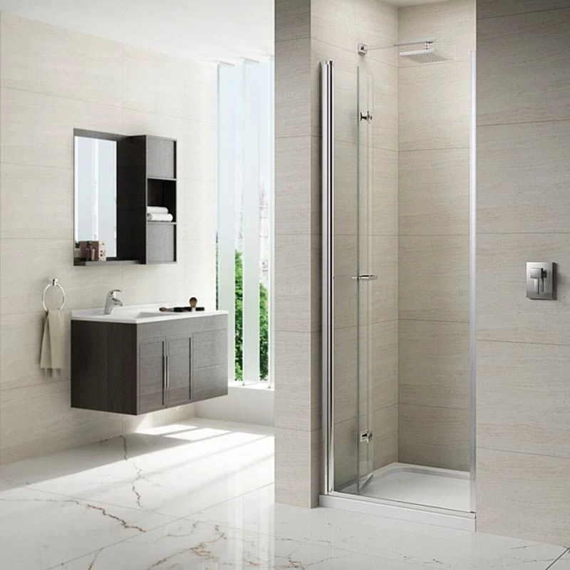 Merlyn 8 Series Frameless Hinged Bifold Shower Door 1000mm - M87231 6 Merlyn 8 Series Frameless Hinged Bifold Shower Door 1000mm - M87231 - Image 4